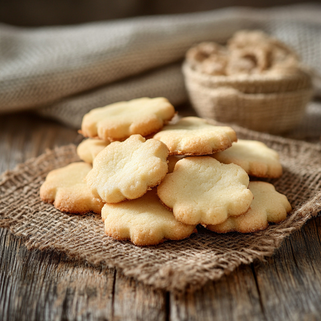 Homemade butter cookies