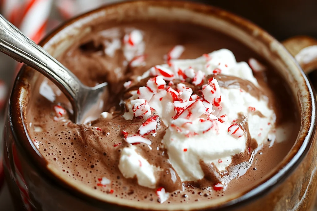 Peppermint Hot Chocolate 