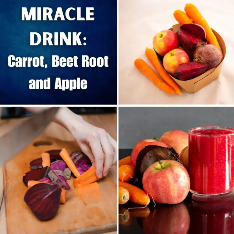 Miracle Drink: Carrot, Beet Root and Apple – Your Ultimate Health Booster
