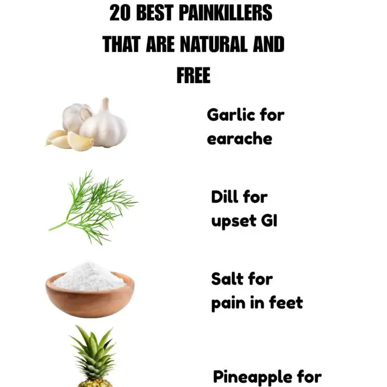 20 Best Painkillers That Are Natural and Free