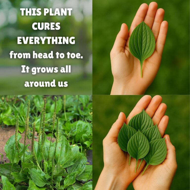 THIS PLANT CURES EVERYTHING from Head to Toe: The Healing Power of Plantain (Plantago major)