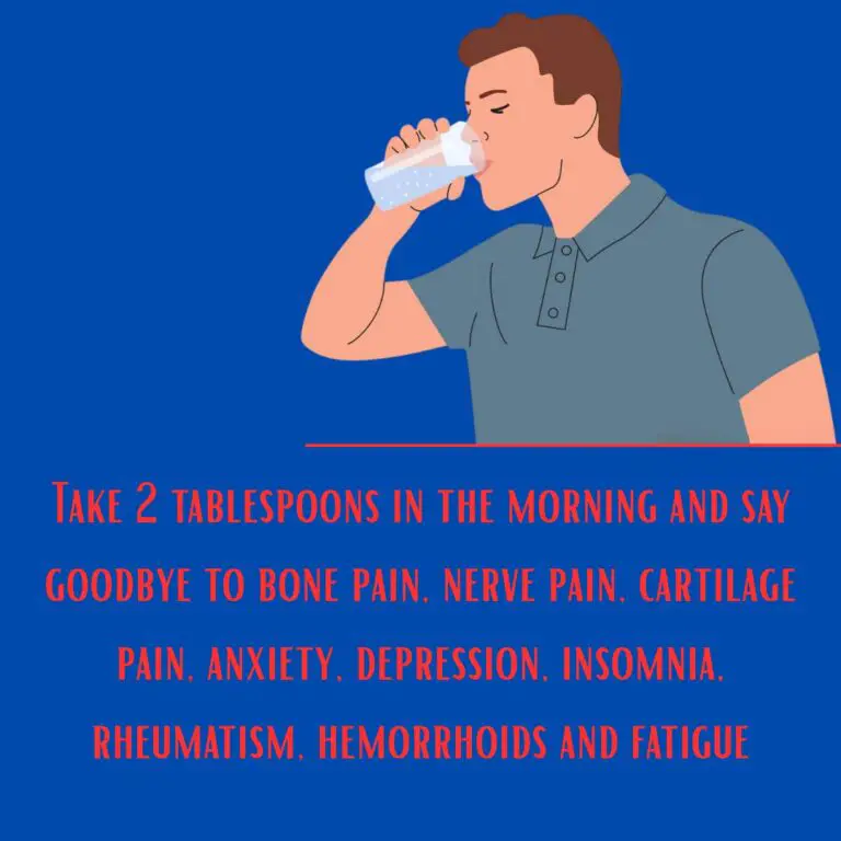 Two Spoons In The Morning And Forget About Bone Pain, Diabetes, Nerves And Depression