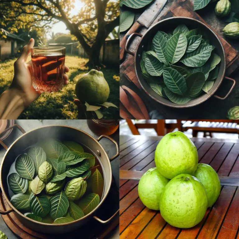 The Best Morning and After-Dinner Tea: Garlic, Turmeric, Onion, Ginger, Cinnamon, and Guava Leaves