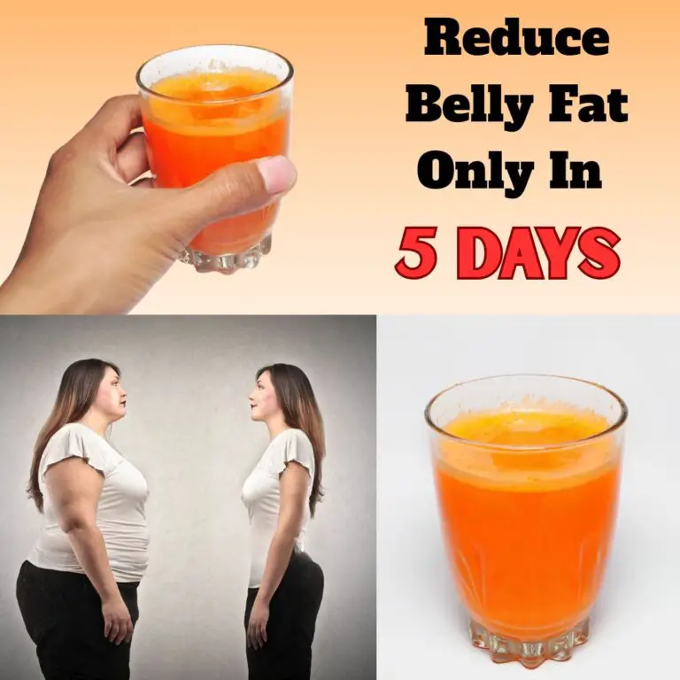 Drink to Lose Belly Fat in 5 Days & Get a Flat Stomach Fast! 🔥 (Flat Stomach Drink)