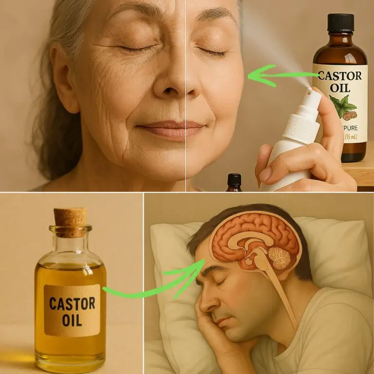 6 POWERFUL Reasons Why You Should Use Castor Oil Before Bed After 30!