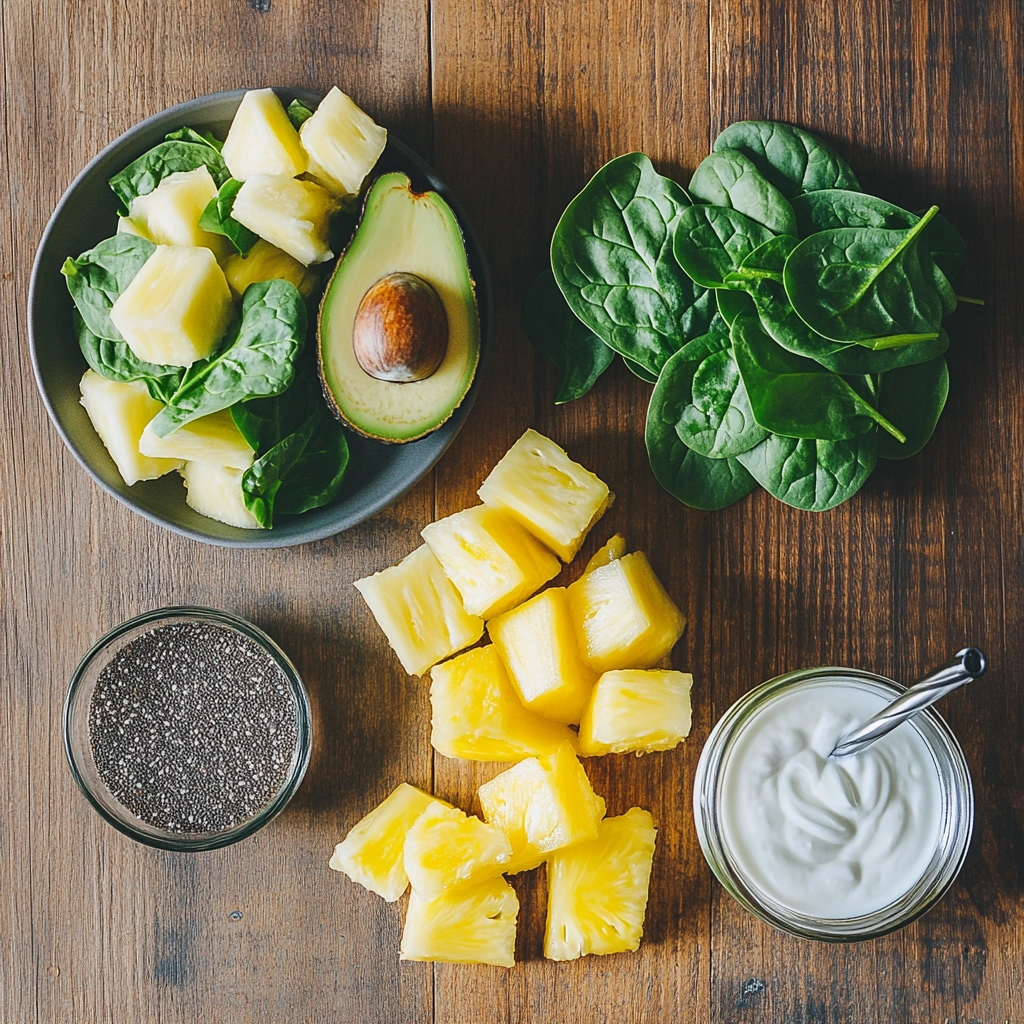 Spinach Pineapple Smoothie