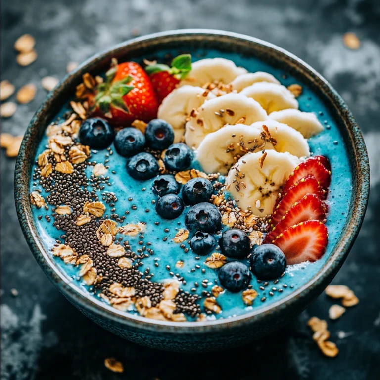 Blueberry Chia Smoothie Bowl
