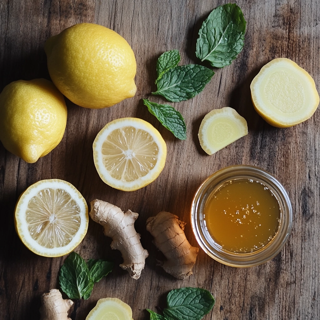 Lemon Ginger Detox Drink