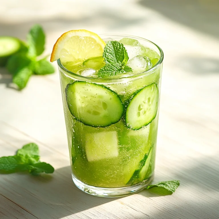 Green Apple & Cucumber Detox Elixir
