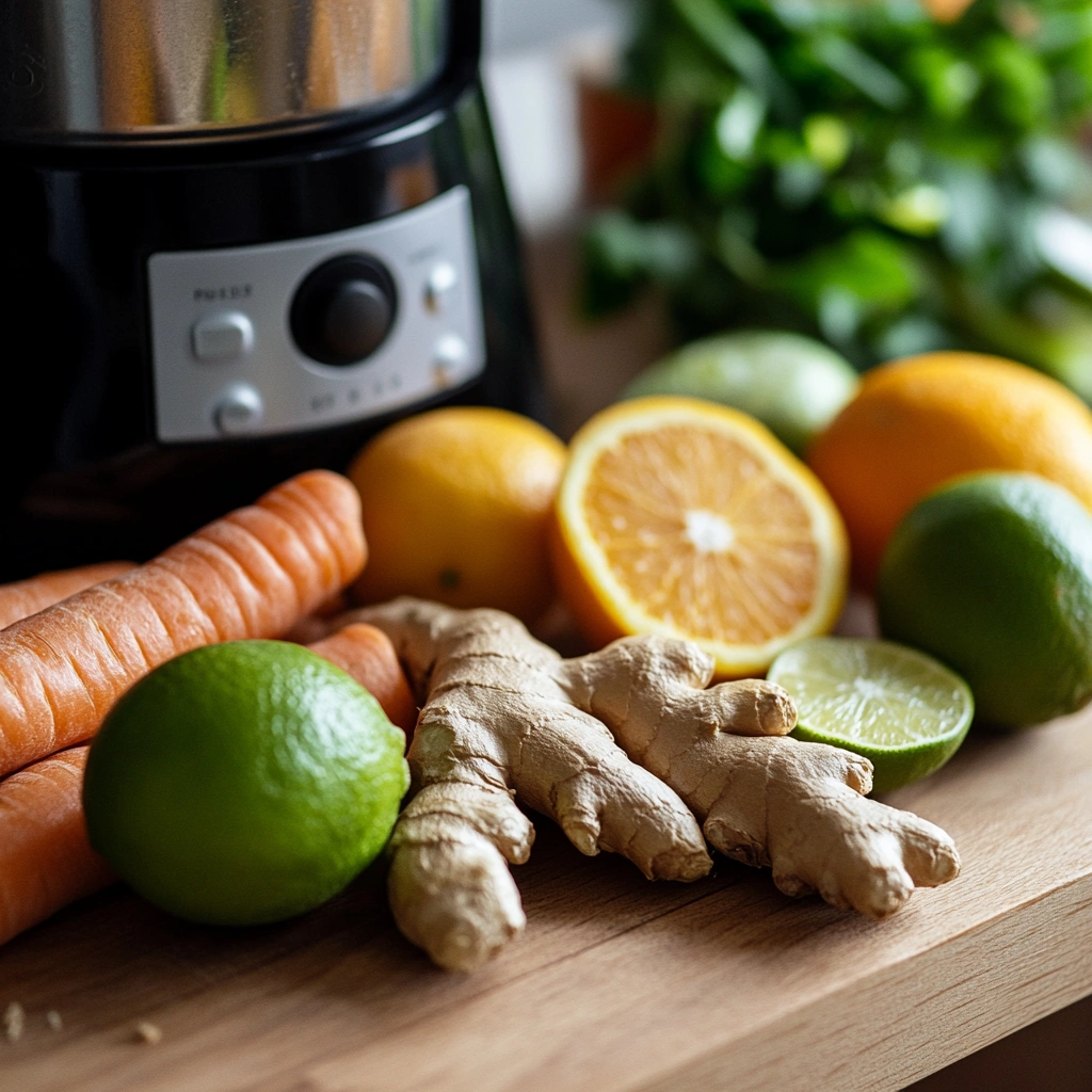 Carrot Ginger Citrus Juice