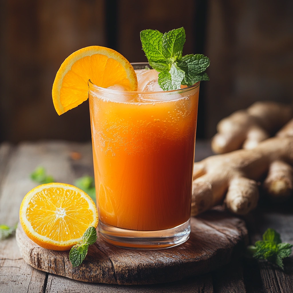 Carrot Ginger Citrus Juice