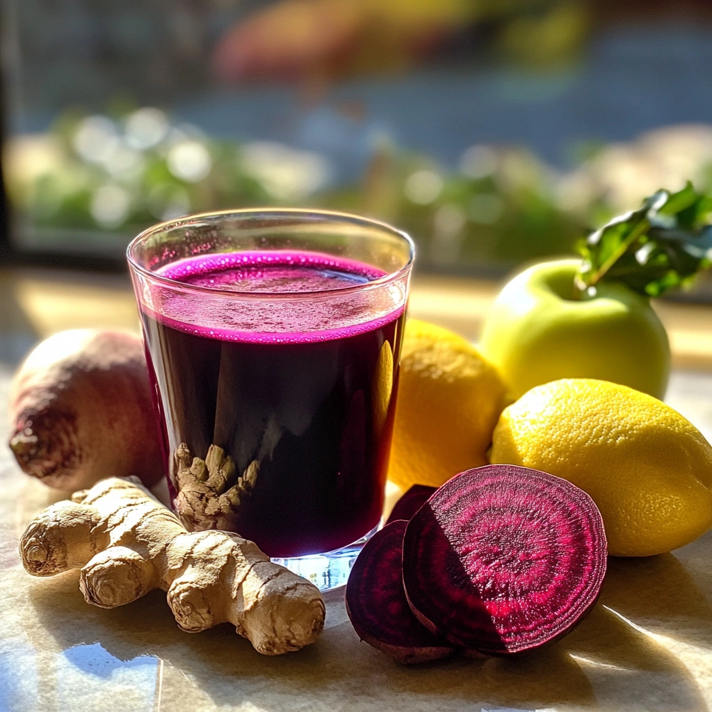 Cold-Pressed Beet Apple