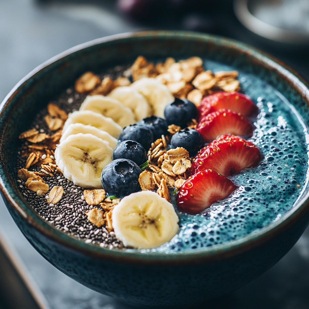 Blueberry Chia Smoothie Bowl