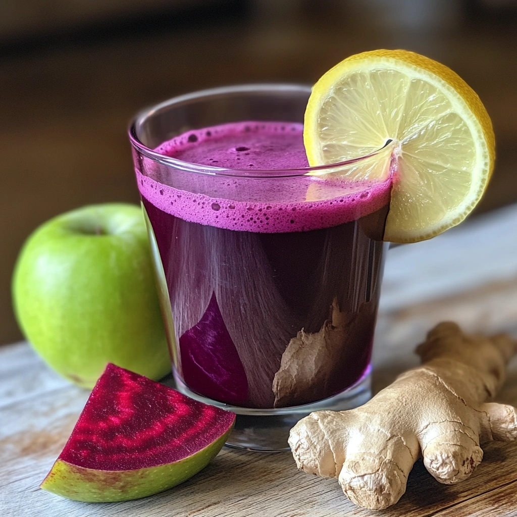 Cold-Pressed Beet Apple