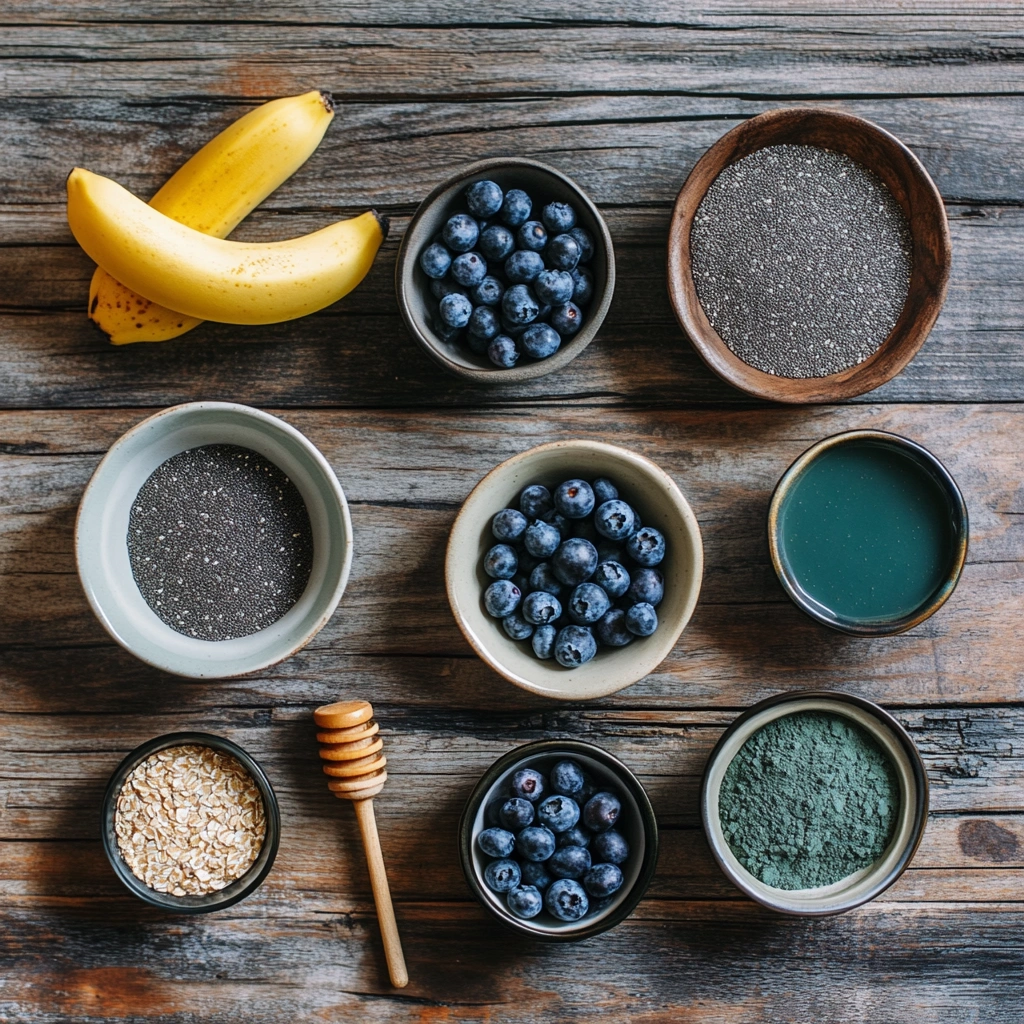 Blueberry Chia Smoothie Bowl