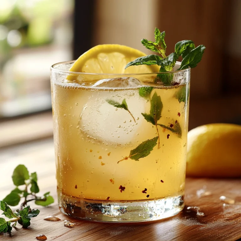 Green Tea Lemonade
