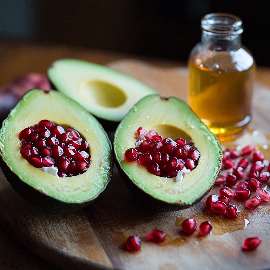 Pomegranate Avocado Smoothie