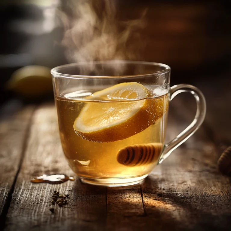 Hot Lemon Water