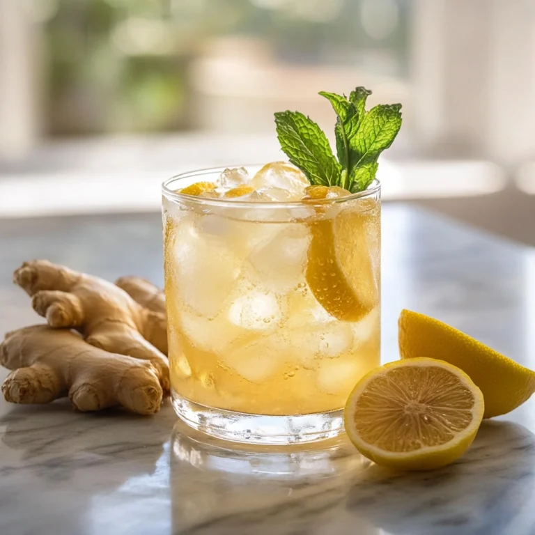 Lemon Ginger Detox Drink