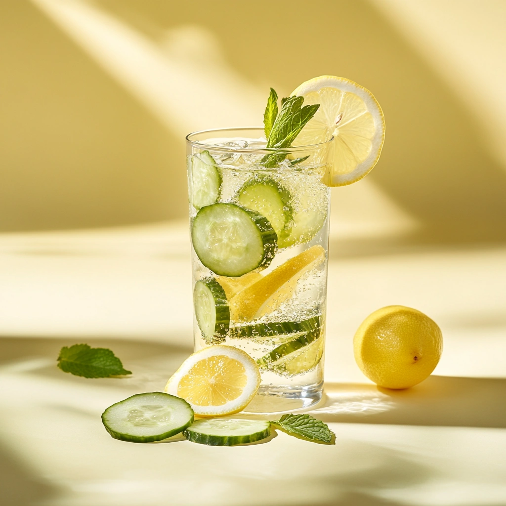 Cucumber Lemon Detox Water