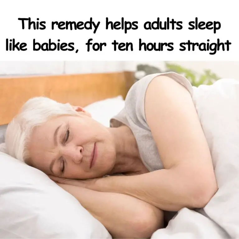 This Remedy Helps Adults Sleep Like Babies, for Ten Hours Straight