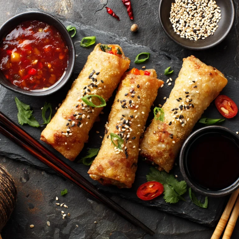veggie egg roll recipe easy appetizer ideas